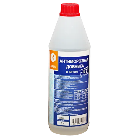 APIS Антиморозная добавка в бетон с пластифицирующими свойствами APIS Антиморозная добавка в бетон с пластифицирующими свойствами