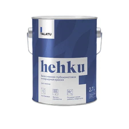 TALATU hehku краска для потолка глубокоматовая белоснежная TALATU hehku краска для потолка глубокоматовая белоснежная