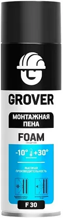 Grover Foam F30 пена монтажная стандартная Grover Foam F30 пена монтажная стандартная недорого с доставкой