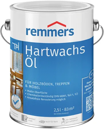 Remmers Hartwachs-Ol масло с твердыми восками на основе натуральных компонентов Remmers Hartwachs-Ol масло с твердыми восками на основе натуральных компонентов