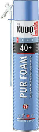 Kudo Home Pur Foam 40+ бытовая всесезонная монтажная пена Kudo Home Pur Foam 40+ бытовая всесезонная монтажная пена недорого с доставкой