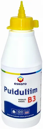 Eskaro Puiduliim Niiskuskindel B3 влагостойкий клей для древесины Eskaro Puiduliim Niiskuskindel B3 влагостойкий клей для древесины