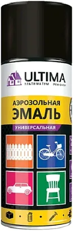Ultima аэрозольная эмаль универсальная грунт Ultima аэрозольная эмаль универсальная грунт