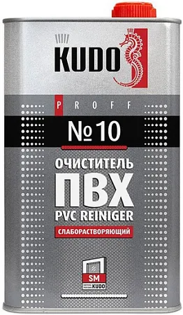 Kudo Proff PVC Reiniger №10 очиститель ПВХ слаборастворяющий Kudo Proff PVC Reiniger №10 очиститель ПВХ слаборастворяющий недорого с доставкой