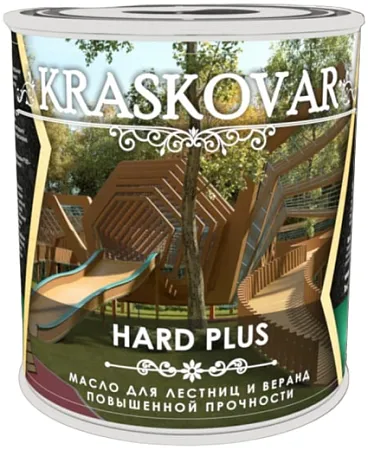 Красковар Hard Plus масло для лестниц и веранд повышенной прочности Красковар Hard Plus масло для лестниц и веранд повышенной прочности