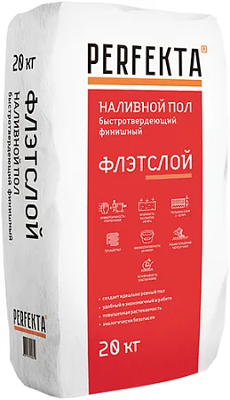 Perfekta Флэтслой наливной пол быстротвердеющий финишный Perfekta Флэтслой наливной пол быстротвердеющий финишный недорого с доставкой