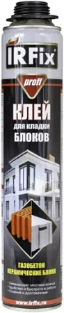 Irfix клей для кладки блоков Irfix клей для кладки блоков недорого с доставкой