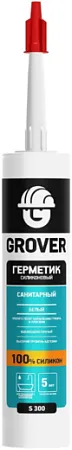 Grover S 300 герметик силиконовый санитарный Grover S 300 герметик силиконовый санитарный