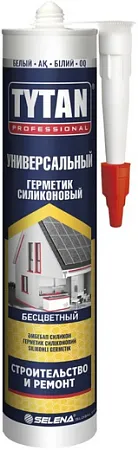 Титан Professional Строительство и Ремонт герметик силиконовый универсальный Титан Professional Строительство и Ремонт герметик силиконовый универсальный