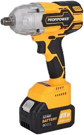 Profipower DWDTW-18V гайковерт ударный аккумуляторный бесщеточный Profipower DWDTW-18V гайковерт ударный аккумуляторный бесщеточный недорого с доставкой