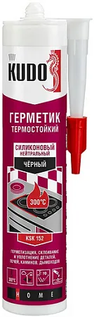 Kudo Home герметик силиконовый нейтральный термостойкий Kudo Home герметик силиконовый нейтральный термостойкий недорого с доставкой