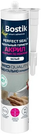 Bostik Perfect Seal Акрил Мокрым по Мокрому моментально окрашиваемый акриловый герметик Bostik Perfect Seal Акрил Мокрым по Мокрому моментально окрашиваемый акриловый герметик недорого с доставкой