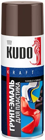 Kudo Kraft Flexible & Durable грунт-эмаль для пластика Kudo Kraft Flexible & Durable грунт-эмаль для пластика