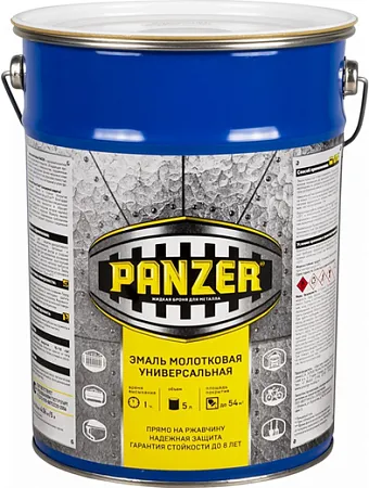 Panzer Жидкая Броня для Металла эмаль универсальная молотковая Panzer Жидкая Броня для Металла эмаль универсальная молотковая