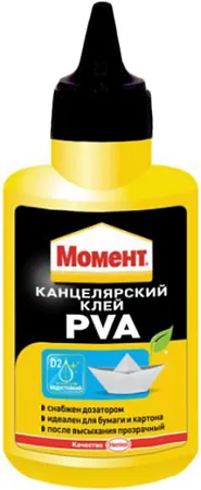 Момент ПВА PVA канцелярский клей Момент ПВА PVA канцелярский клей недорого с доставкой