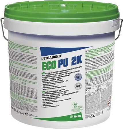 Mapei Ultrabond Eco PU 2K двухкомпонентный тиксотропный полиуретановый клей Mapei Ultrabond Eco PU 2K двухкомпонентный тиксотропный полиуретановый клей