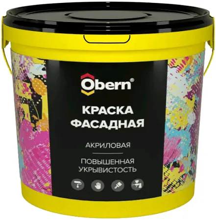 Obern краска фасадная акриловая Obern краска фасадная акриловая