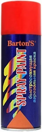 Bartons Spray Paint быстросохнущая аэрозольная краска Bartons Spray Paint быстросохнущая аэрозольная краска