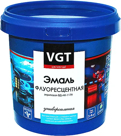ВГТ ВД-АК-1179 эмаль флуоресцентная акриловая универсальная ВГТ ВД-АК-1179 эмаль флуоресцентная акриловая универсальная