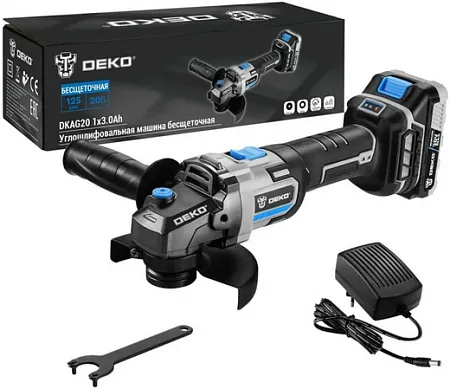 Deko DKAG20 машина углошлифовальная Deko DKAG20 машина углошлифовальная недорого с доставкой