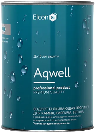Elcon Aqwell водоотталкивающая пропитка для камня, кирпича и бетона Elcon Aqwell водоотталкивающая пропитка для камня, кирпича и бетона