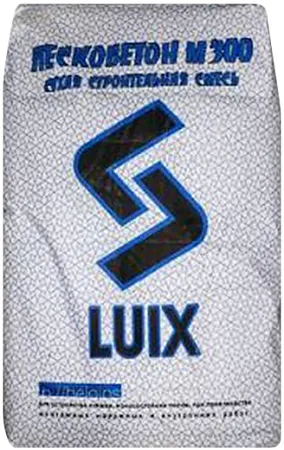 Русеан Luix М-300 пескобетон сухая строительная смесь Русеан Luix М-300 пескобетон сухая строительная смесь