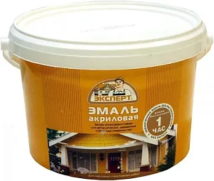 Эксперт эмаль акриловая белая атмосферостойкая недорого с доставкой