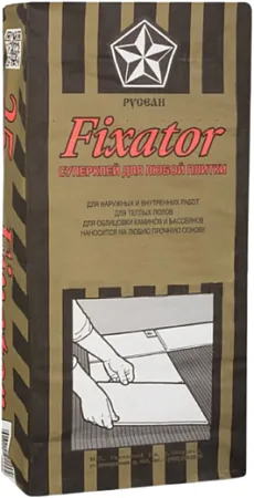 Русеан Fixator суперклей для любой плитки Русеан Fixator суперклей для любой плитки