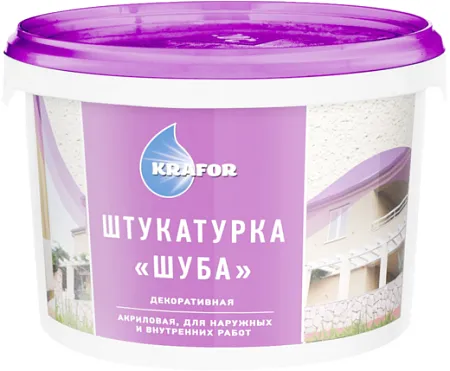 Крафор штукатурка декоративная акриловая шуба Крафор штукатурка декоративная акриловая шуба