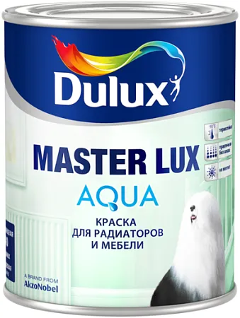 Dulux Master Lux Aqua краска для радиаторов и мебели Dulux Master Lux Aqua краска для радиаторов и мебели