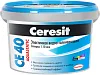 Ceresit CE 40 Aquastatic затирка эластичная водоотталкивающая недорого с доставкой