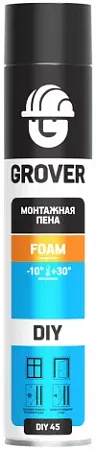 Grover Foam DIY45 пена монтажная стандартная Grover Foam DIY45 пена монтажная стандартная недорого с доставкой