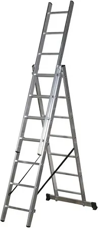 Завод Лестниц Hiluxpro лестница раскладная трехсекционная Завод Лестниц Hiluxpro лестница раскладная трехсекционная