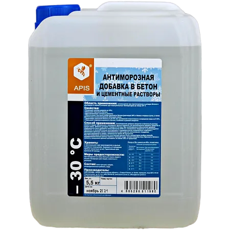 Антиморозная добавка в бетон «APIS» -30 ° С Антиморозная добавка в бетон «APIS» -30 ° С недорого с доставкой