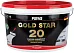 Пуфас Gold Star 20 элитная супербелая краска акрилатная полуматовая Пуфас Gold Star 20 элитная супербелая краска акрилатная полуматовая недорого с доставкой
