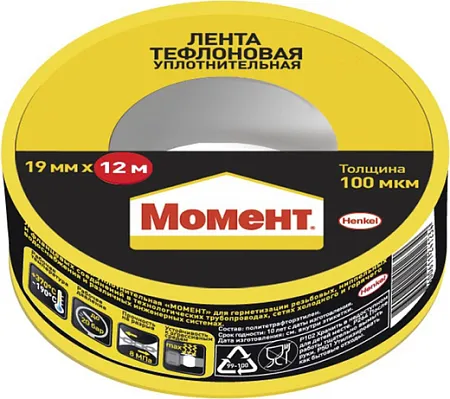 Момент лента тефлоновая уплотнительная Момент лента тефлоновая уплотнительная