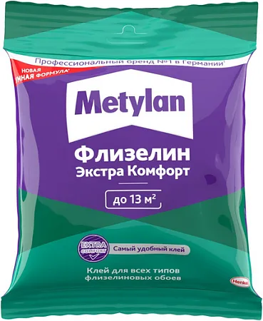 Метилан Флизелин Экстра Комфорт клей для всех типов флизелиновых обоев Метилан Флизелин Экстра Комфорт клей для всех типов флизелиновых обоев