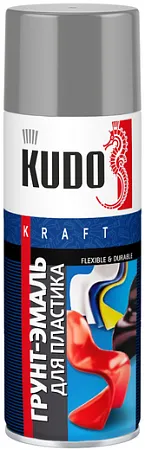 Kudo Kraft Flexible & Durable грунт-эмаль для пластика Kudo Kraft Flexible & Durable грунт-эмаль для пластика