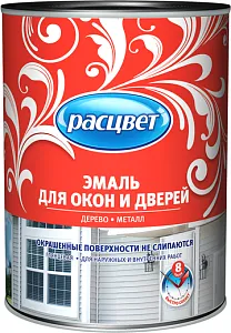 Расцвет эмаль для окон и дверей недорого с доставкой