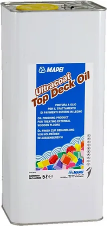 Mapei Ultracoat Top Deck Oil масло для финишной отделки деревянных поверхностей Mapei Ultracoat Top Deck Oil масло для финишной отделки деревянных поверхностей недорого с доставкой