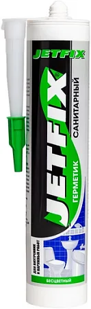 Jetfix герметик силиконовый санитарный Jetfix герметик силиконовый санитарный