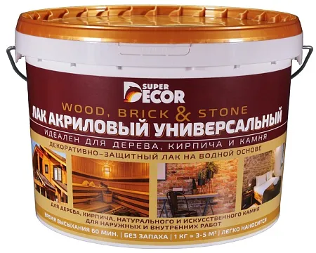 Лак акриловый универсальный Super Decor Лак акриловый универсальный Super Decor недорого с доставкой