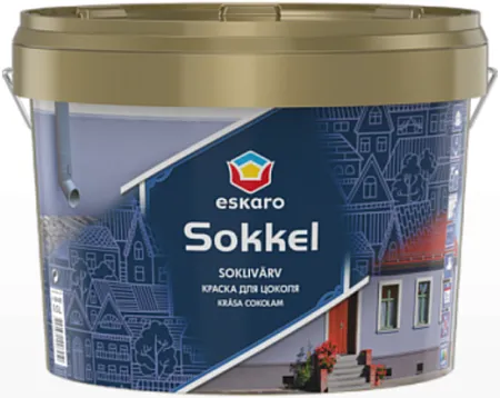 Eskaro Sokkel краска акрилатная для цоколей Eskaro Sokkel краска акрилатная для цоколей