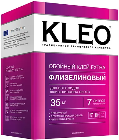 Kleo Extra Флизелиновый обойный клей Kleo Extra Флизелиновый обойный клей