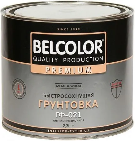 Belcolor Premium ГФ-021 Metal & Wood грунтовка антикоррозионная быстросохнущая Belcolor Premium ГФ-021 Metal & Wood грунтовка антикоррозионная быстросохнущая