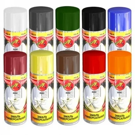 Универсальная аэрозольная эмаль Универсальная аэрозольная эмаль недорого с доставкой