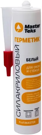 Masterteks Profimaster герметик силакриловый для окон и стекол Masterteks Profimaster герметик силакриловый для окон и стекол недорого с доставкой