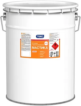 Текс Универсал битумная гидроизоляционная мастика Текс Универсал битумная гидроизоляционная мастика