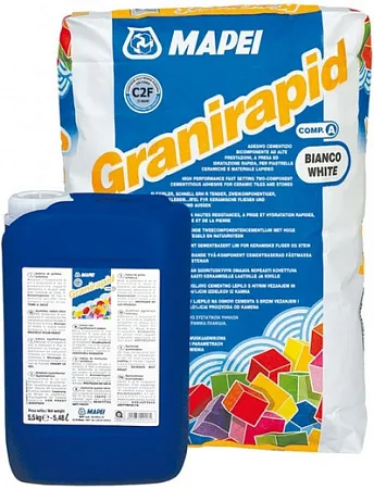 Mapei Granirapid клей для плитки двухкомпонентный Mapei Granirapid клей для плитки двухкомпонентный