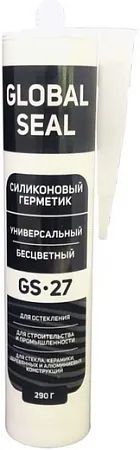 Global Seal GS 27 герметик cиликоновый универсальный Global Seal GS 27 герметик cиликоновый универсальный